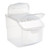 a2zhospo ColorClip 13 Gallon / 208 Cup Light-Duty Polypropylene Shelf Ingredient Bin
