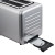 Salton Touch Screen 2-Slice Toaster