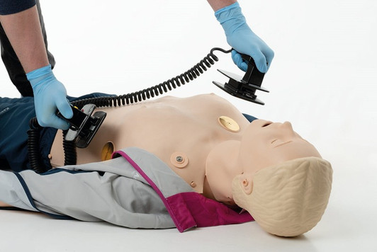RA-Simulator Paddle, IV-arm right, BP-arm left; includes Defib studs