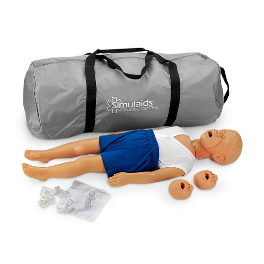 3 Year Old CPR Child Kyle with Bag
