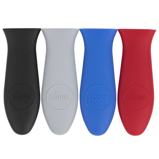 Lodge ASHHRBBG Standard Multi-Color Silicone Handle Holder Set - 12/Pack