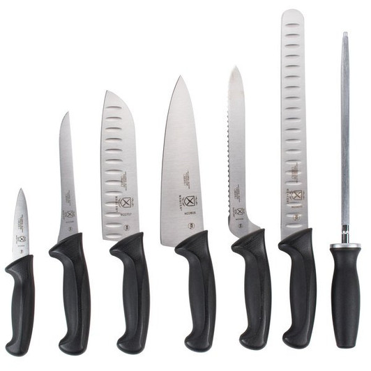 Mercer Culinary M21820 8 Piece Millennia Knife Set