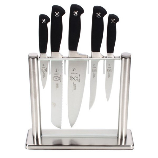 Mercer Culinary M20000 Genesis 6 Piece Forged Knife Block Set