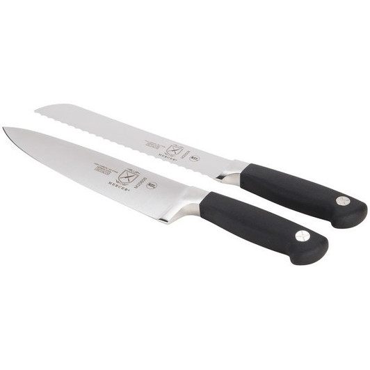 Mercer Culinary M21800 Genesis 7 Piece Forged Knife Case Set