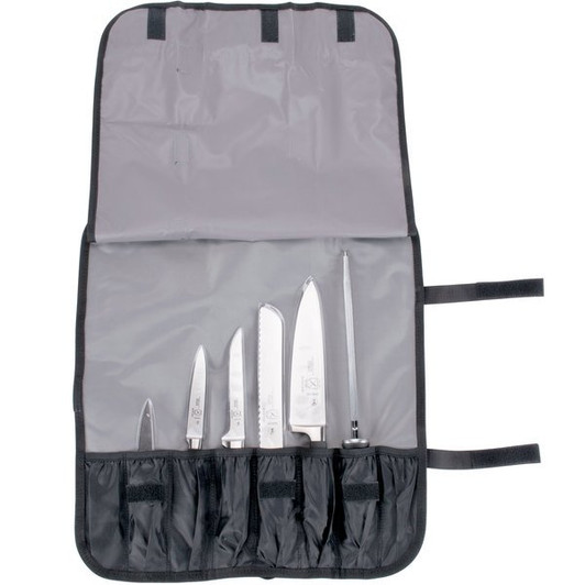 Mercer Culinary M21800 Genesis 7 Piece Forged Knife Case Set