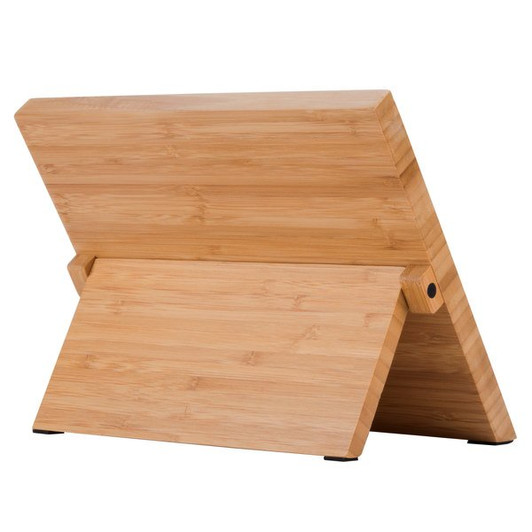 Mercer Culinary M21960BM Genesis 5-Piece Bamboo Magnetic Board and Knife Set