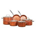 Duralon 10-Piece Forged Aluminum Cook Set
