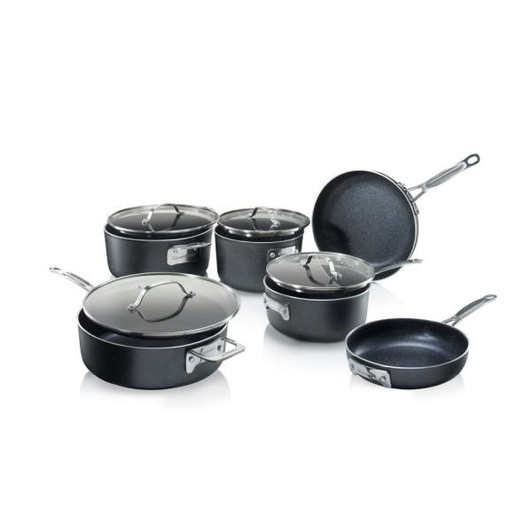 12-Piece Classic Traditions Stainless Steel Cookware Set