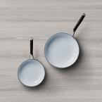 Select 2-Piece 8 in. and 10 in. Ceramic Nonstick Fry Pan Set