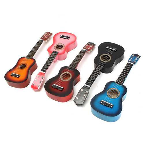 21'' Beginners Basswood Acoustic Guitar 6 String Practice Music Instruments C122-1351680
