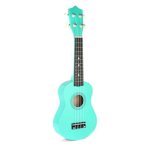 21 Inch Basswood Soprano Ukulele with Gig Bag Tuner Green C122-1201919