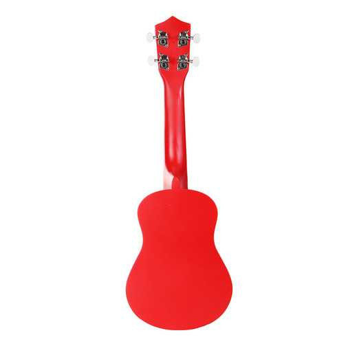21 Inch Basswood Soprano Ukulele with Gig Bag Tuner Red C122-1211627