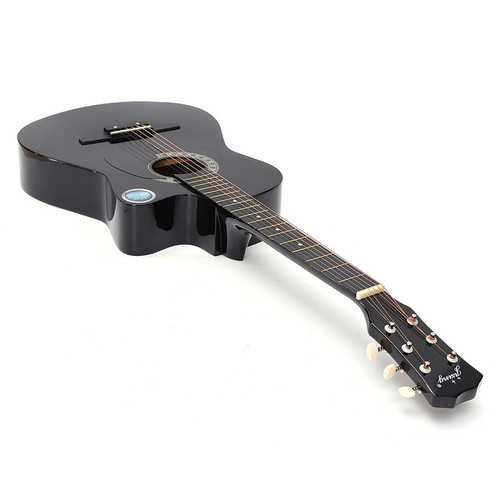 38 Inch Wooden Folk Acoustic Guitar 6 Color Guitar with Bag for Beginner C122-1167808