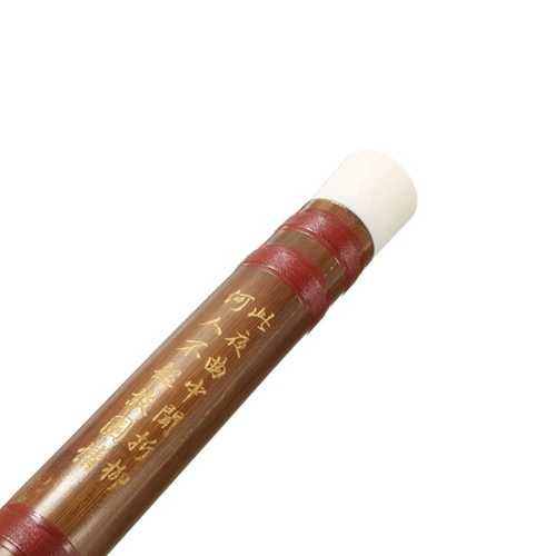 Handmade Traditional Chinese Musical Instrument D Key Bamboo Flute 61mm C122-1069750