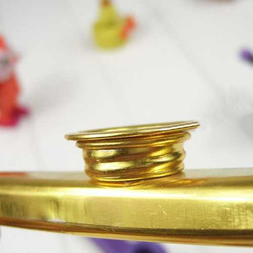 Metal Kazoo Golden Ukulele Guitar Accompaniment Mouth Flute Harmonica C122-81714