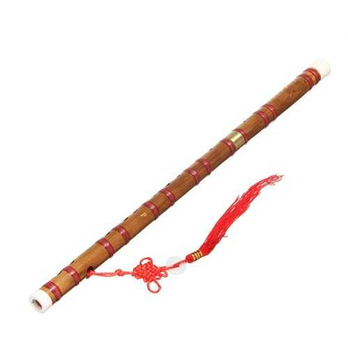 Chinese Bamboo Woodwind Flute C E F G Key Professional Musical Instruments C122-1300183