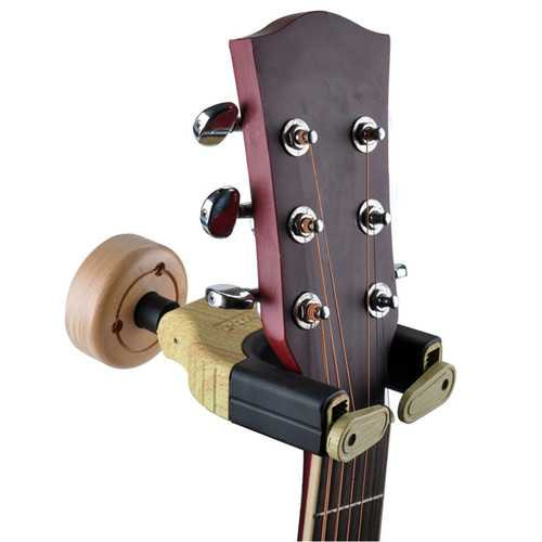 Wall Mount Hooks Stand Wooden Guitar Hanger Holder Two Color C122-1268224
