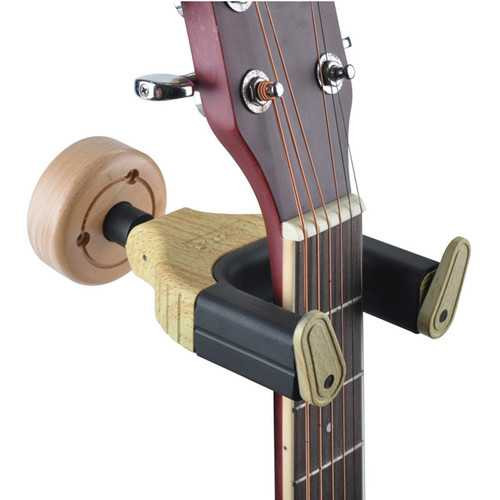 Wall Mount Hooks Stand Wooden Guitar Hanger Holder Two Color C122-1268224