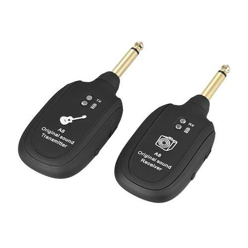 Wireless Audio Transmission Set with Receiver Transmitter For Electric Guitar Bass Violin C122-1279434
