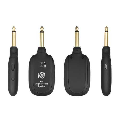 Wireless Audio Transmission Set with Receiver Transmitter For Electric Guitar Bass Violin C122-1279434