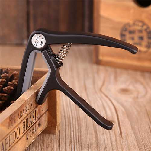 Musedo MC-4 Soft Silica Metal Quick Change Key Capo for Classical Folk Guitar C122-1094001