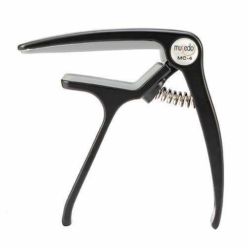 Musedo MC-4 Soft Silica Metal Quick Change Key Capo for Classical Folk Guitar C122-1094001