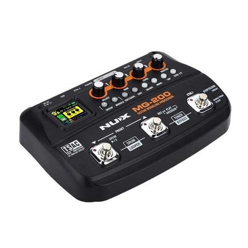 NUX MG-200 Professional Guitar Modeling  Multi-effects Processor C122-1132438