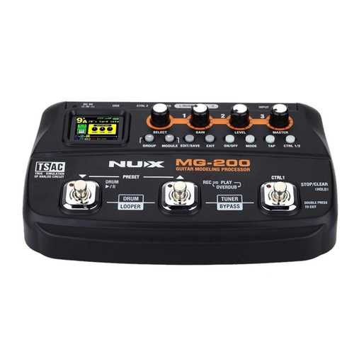 NUX MG-200 Professional Guitar Modeling  Multi-effects Processor C122-1132438