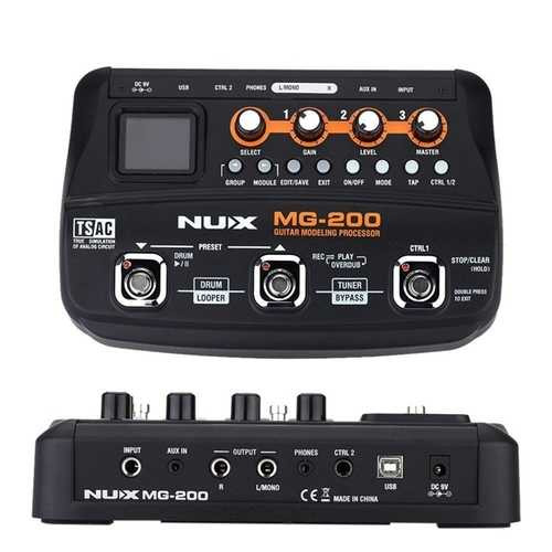 NUX MG-200 Professional Guitar Modeling  Multi-effects Processor C122-1132438