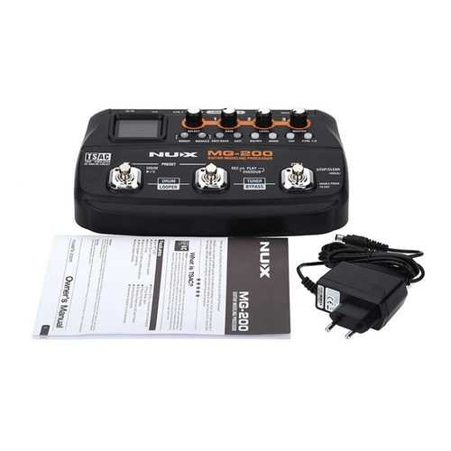 NUX MG-200 Professional Guitar Modeling  Multi-effects Processor C122-1132438