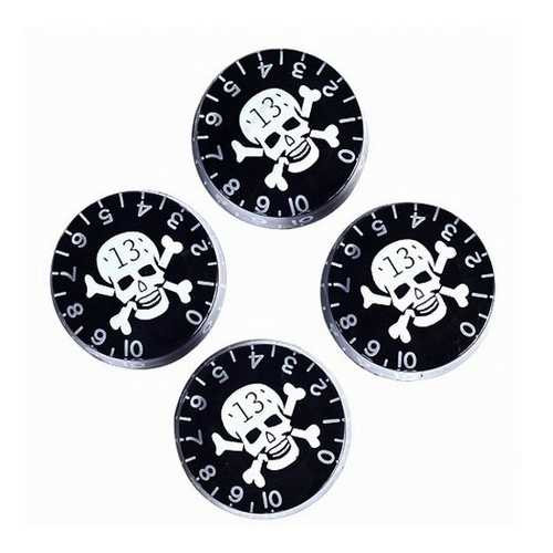 Speed Control Knobs With Skull Crossbones For Electric Guitar C122-932111