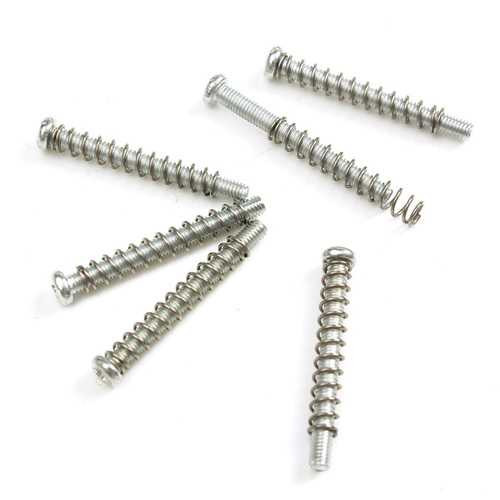 Silver Screws Springs Sets Kits Guitar Humbucker Pickup Mounting C122-940317