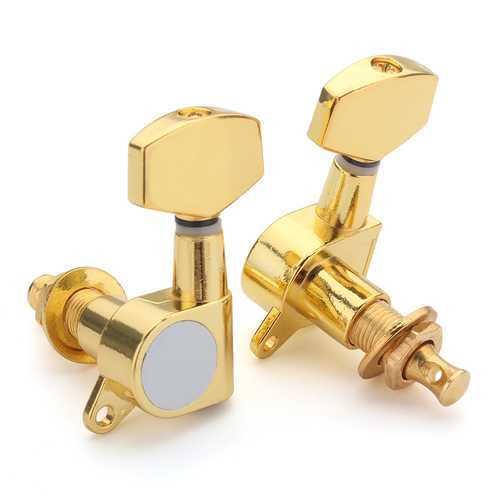 6pcs Gold Guitar String Tuning Pegs Tuners Machine Heads Guitar Parts C122-1235785