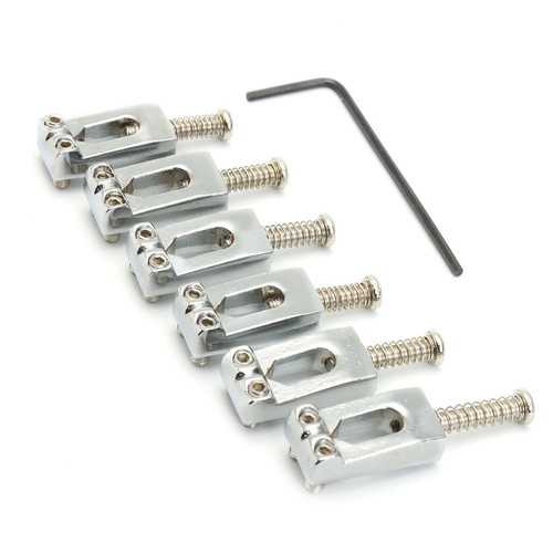 Guitar Bass Callaham Strat Bridge Saddles Set for Fender Vintage Stratocaster Mexican C122-1220687