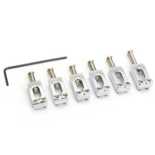 Guitar Bass Callaham Strat Bridge Saddles Set for Fender Vintage Stratocaster Mexican C122-1220687