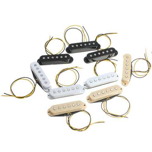 3Pcs Vintage Clean Guitar Pickups For Fender Stratocaster Strat Squier C122-1049460