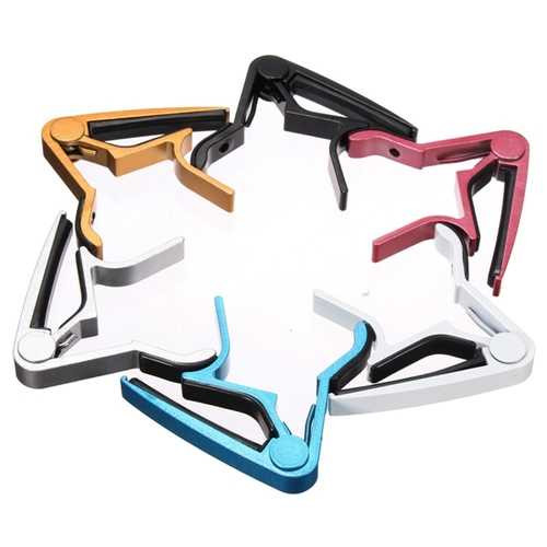 Aluminum Alloy Release Spring Trigger Capo for Electric Acoustic Guitars C122-973001