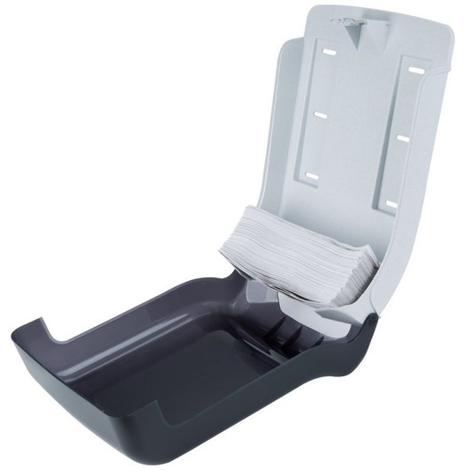 San Jamar T1700TBK Ultrafold Classic C-Fold / Multi-Fold Towel Dispenser