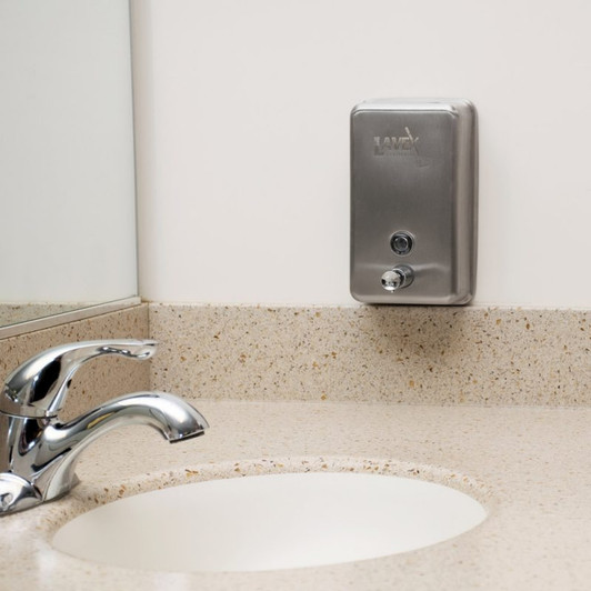 Restroom Dispenser Kit with Liquid Hand Soap