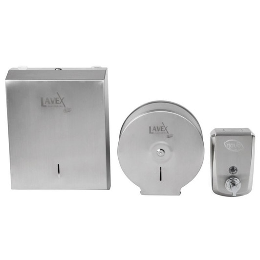 Restroom Dispenser Kit with Foaming Hand Soap