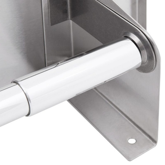 Bobrick B-2840 Multi Roll Toilet Tissue Dispenser with Utility Shelf and Satin Finish