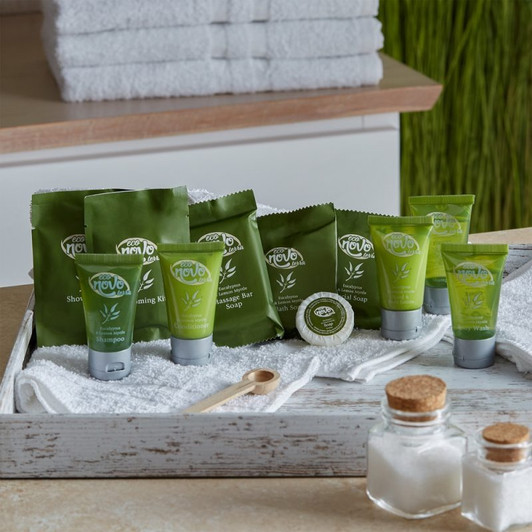 Eco Novo Terra Eucalyptus and Lemon Myrtle Amenity Toiletries Kit (50/Case)