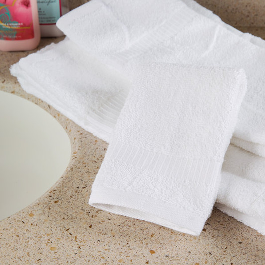 Oxford Belleeza 13″ x 13″ 100% Ringspun Cotton Wash Cloth 1.5 lb. – 12/Pack