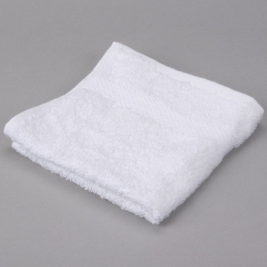 Oxford Regale 13″ x 13″ 100% Ring Spun Cotton Wash Cloth with Dobby Border and Dobby Hemmed 1.5 lb. – 12/Pack