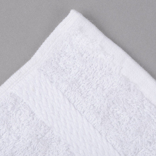 Oxford Regale 13″ x 13″ 100% Ring Spun Cotton Wash Cloth with Dobby Border and Dobby Hemmed 1.5 lb. – 12/Pack