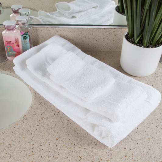Oxford Belleeza 16″ x 30″ 100% Ringspun Cotton Hand Towel 4.5 lb. – 12/Pack