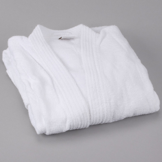 Oxford Terry Imperiale Kimono Style Bath Robe – 12/Pack