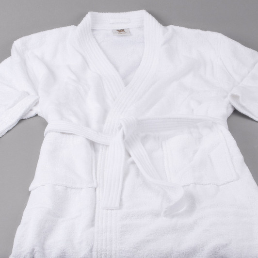 Oxford Terry Imperiale Kimono Style Bath Robe – 12/Pack