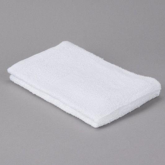 Oxford Gold Cam 22″ x 44″ Cotton/Poly Bath Towel with 100% Cotton Loops and Cam Border 6 lb. – 12/Pack