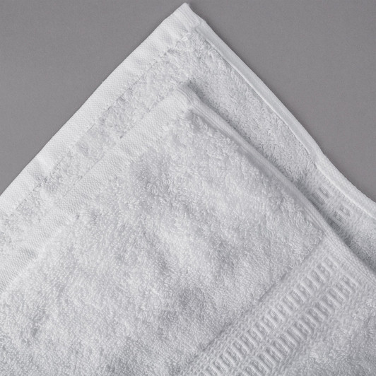 Oxford Reserve 30″ x 60″ 100% 2-Ply Combed Cotton Bath Towel with Dobby Border 20 lb. – 24/Case
